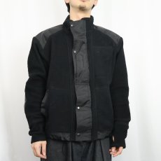 画像2: Canadian Armed Forces "FIRE RESISTANT" フリースライナージャケット BLACK MEDIUM (2)