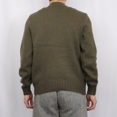 画像3: POLO Ralph Lauren ロゴ刺繍 コットンニットセーター M (3)