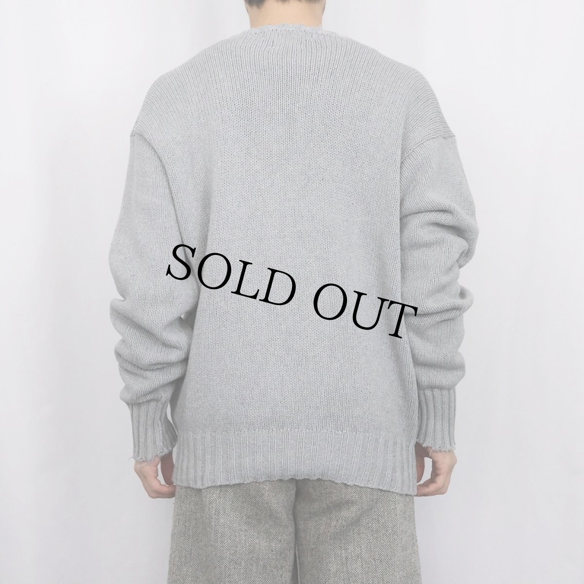 画像3: POLO Ralph Lauren ロゴ刺繍 コットンニットセーター M (3)