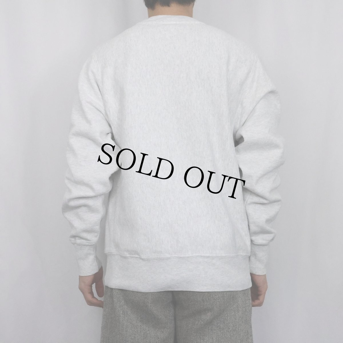 画像3: Champion REVERSE WEAVE "DETROIT" プリントスウェット S (3)