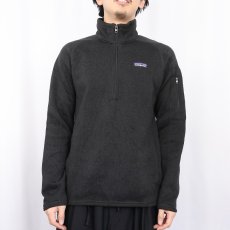 画像2: 2020AW Patagonia ハーフジップ ベターセーター BLACK L (2)