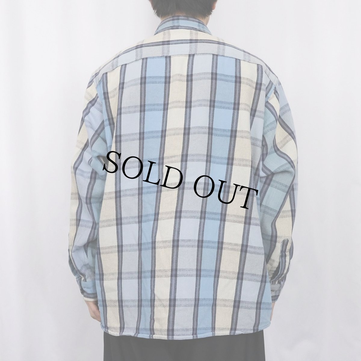 画像3: 80〜90's FIELD&STREAM チェック柄 ヘビーネルシャツ 2XL (3)