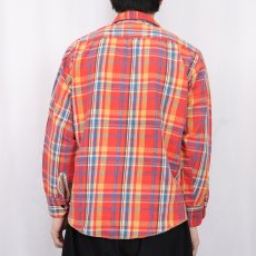 画像3: 〜80's チェック柄 ヘビーネルシャツ  (3)