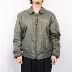 画像2: 70's U.S.AIR FORCE CWU-45/P "TYPE A" フライトジャケット (2)
