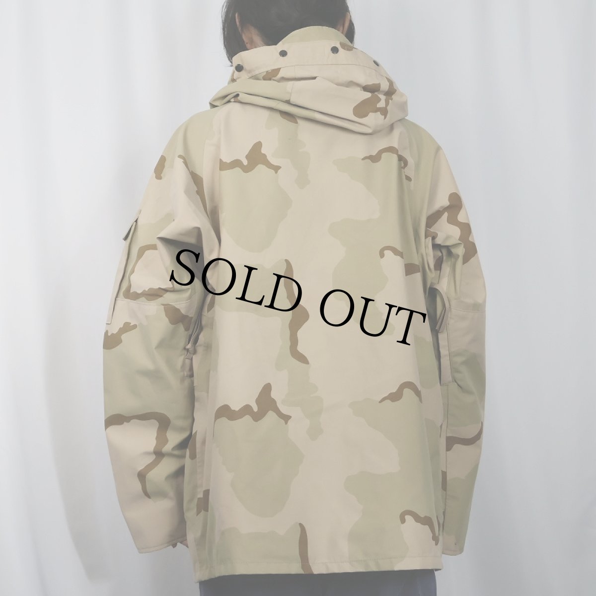 画像3: 2000's U.S.MILITARY ECWCS デザートカモ GORE-TEXパーカー LARGE-REGULAR (3)