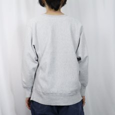 画像3: 80's Champion REVERSE WEAVE USA製 トリコタグ "INDIANA UNIVERSITY" プリントスウェット XL (3)