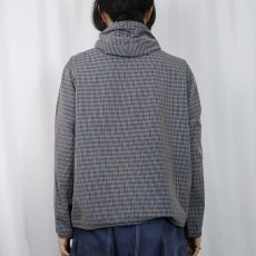 画像3: 60's Sun Valley ストライプ柄 逆ハジップパーカー (3)