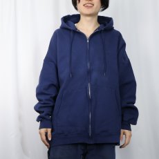 画像2: Hanes スウェットジップパーカー 2XL (2)