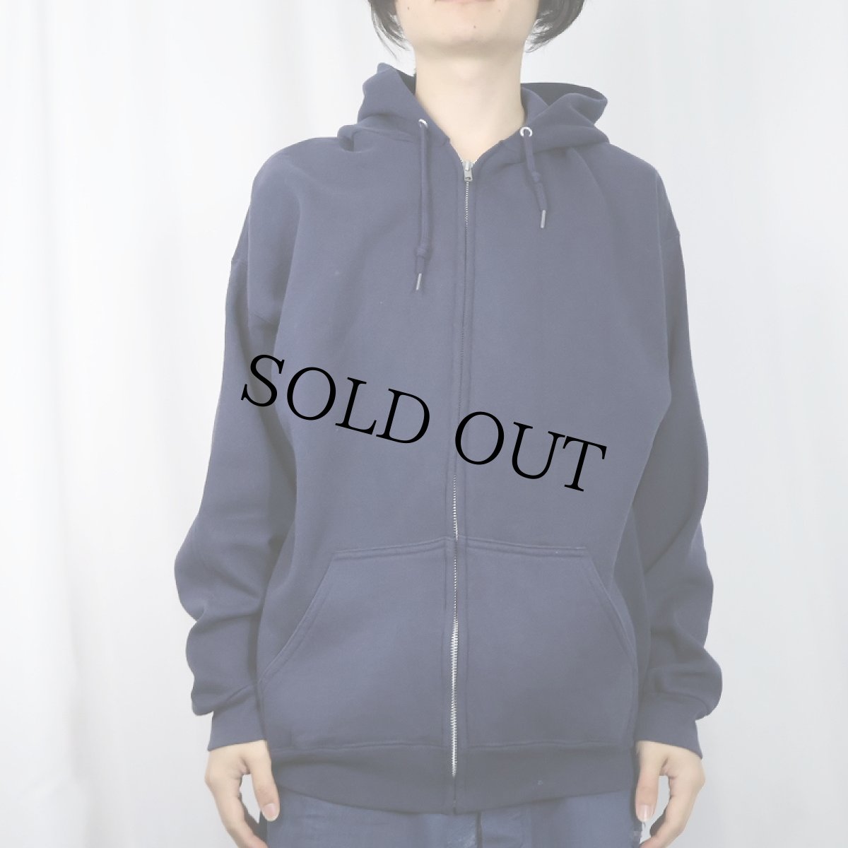 画像2: 【SALE】 TULTEX スウェットジップパーカー XL (2)