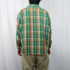 画像3: 70's BIG MAC JCPenney チェック柄 ヘビーネルシャツ XL (3)