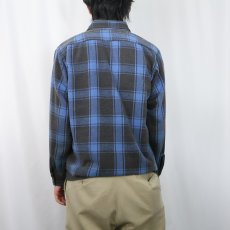 画像3: 70〜80's FIVER BROTHER USA製 チェック柄 ヘビーネルシャツ M (3)