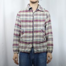 画像5: 70's リバーシブル デニム×コットン ジップパーカー (5)