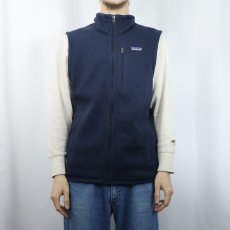 画像2: 2020AW patagonia ベターセーターベスト NAVY M (2)