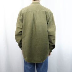 画像3: 90's THE TERRITORY AHEAD シャモアクロス ジップシャツジャケット L (3)