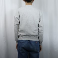 画像3: 90〜2000's Champion 青刺繡タグ "HARVARD" 前V プリントスウェット M (3)