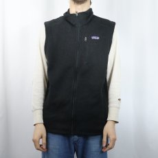 画像2: 2022AW patagonia ベターセーターベスト BLACK M (2)