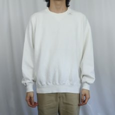 画像2: 90's RUSSELL ATHLETIC USA製 "HIGH COTTON" 前V 無地スウェット XL (2)
