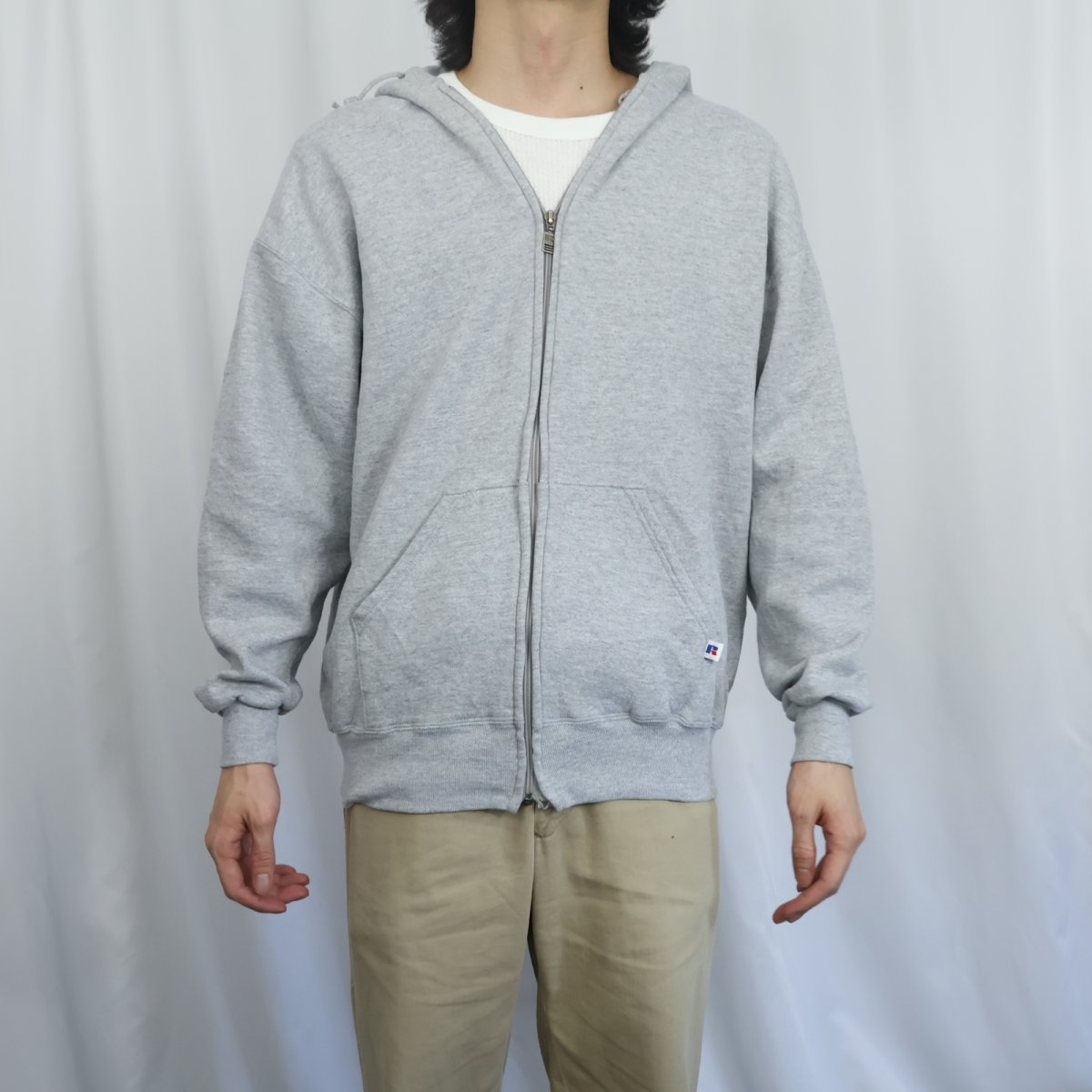 画像2: RUSSELL ATHLETIC スウェットジップパーカー XL (2)