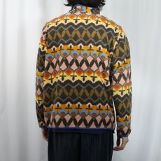 画像3: 2020AW Patagonia 総柄 スナップT L (3)