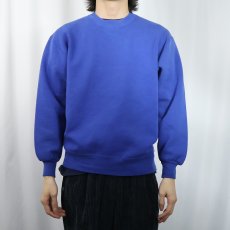 画像2: 90's RUSSELL ATHLETIC USA製 前V 無地スウェット L (2)