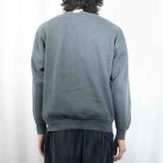 画像3: 90's RUSSELL ATHLETIC USA製 前V 無地スウェット L (3)