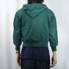 画像3: 70〜80's Hanes 裏サーマル 無地スウェットジップパーカー M (3)