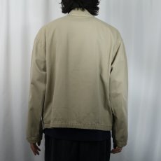 画像3: POLO Ralph Lauren ロゴ刺繡 チンスト付き ポリエステルスイングトップ L (3)