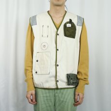 画像2: 80's U.S.NAVY LIFE PRESERVER VEST LARGE (2)