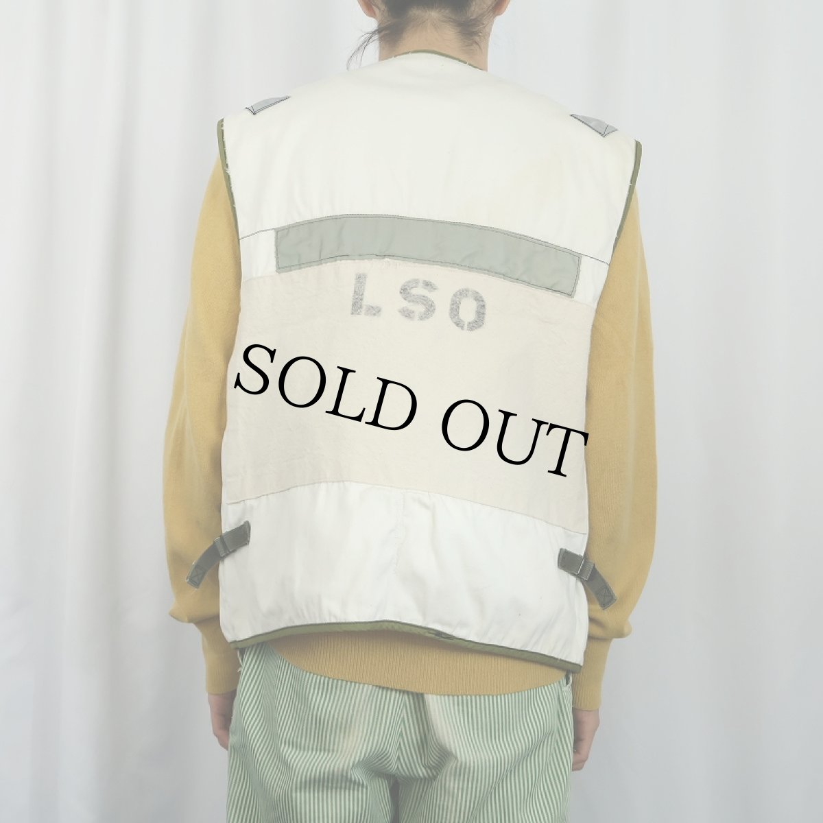 画像3: 80's U.S.NAVY LIFE PRESERVER VEST LARGE (3)