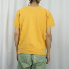 画像3: 60's 無地 半袖ラグランスウェット XL (3)