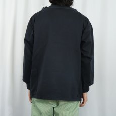 画像3: NEWLYN フィッシャーマンズスモック BLACK M (3)