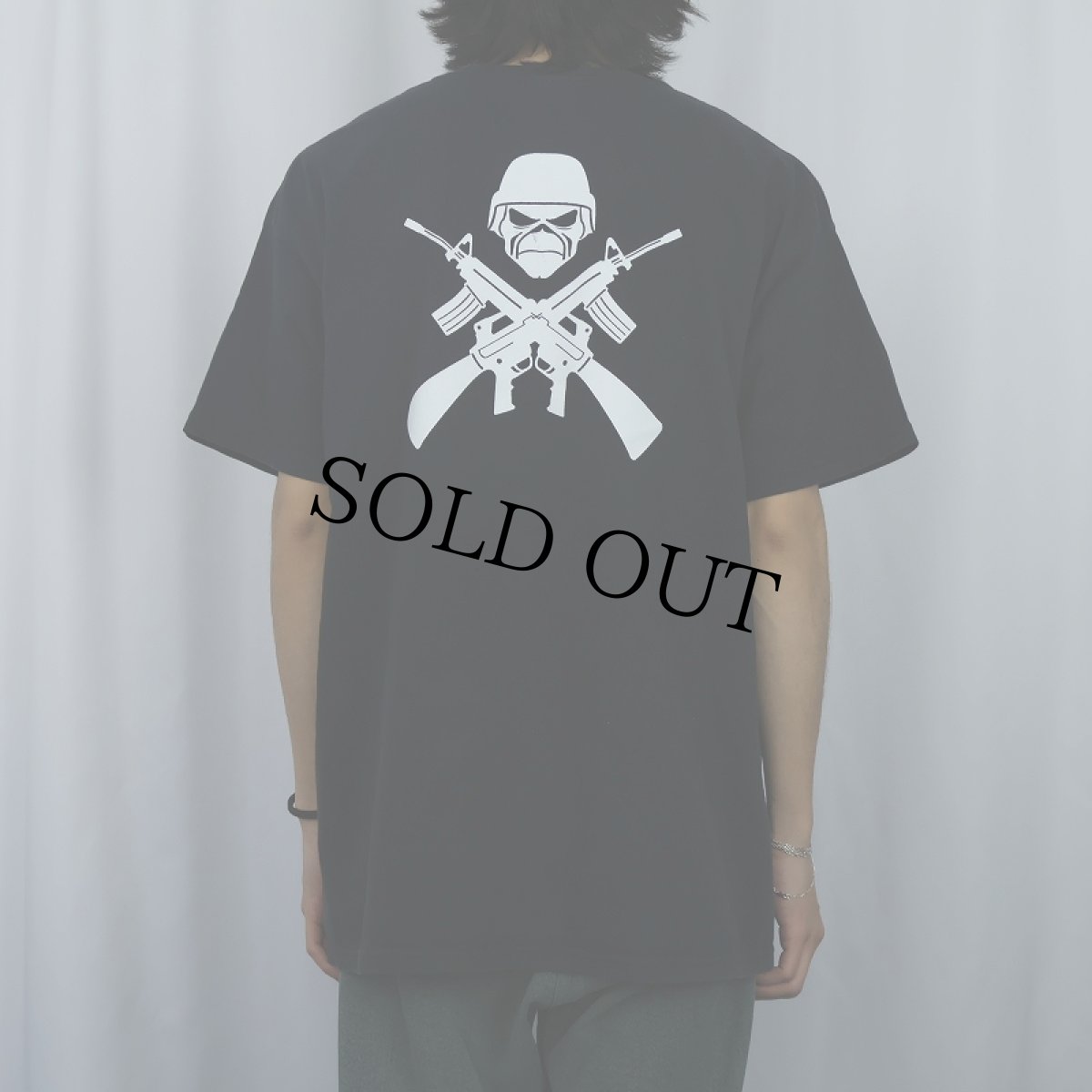 画像4: 2000's IRON MAIDEN "A MATTER OF LIFE AND DEATH" ヘヴィメタルバンド アルバムプリントTシャツ BLACK XL (4)