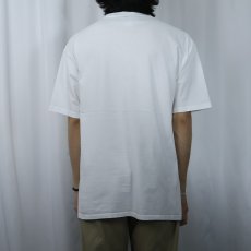 画像3: 90's Michelangelo アダムの創造 USA製 "Pull my finger." パロディプリントTシャツ XL (3)