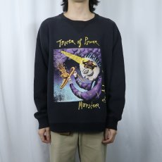 画像2: 90's Tower of Power USA製 "Monster on a Leash" ファンクバンドプリントスウェット BLACK L (2)