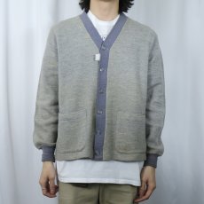 画像2: 50〜60's Brentwood アルパカ混 ニットカーディガン  (2)