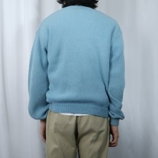 画像3: 60's Parker OF VIENNA AUSTRIA製 ストライプ柄 アルパカニットカーディガン 44 (3)