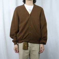 画像2: 60's ROBERT BRUCE USA製 アルパカニットカーディガン L (2)