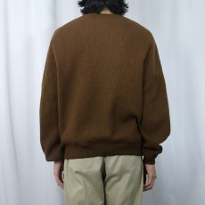 画像3: 60's ROBERT BRUCE USA製 アルパカニットカーディガン L (3)