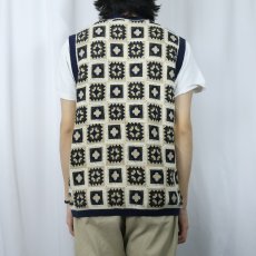 画像3: wesc アクリル グラニーニットベスト (3)