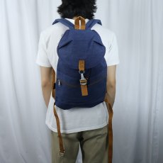 画像2: 80's ATHALON デニムバックパック (2)