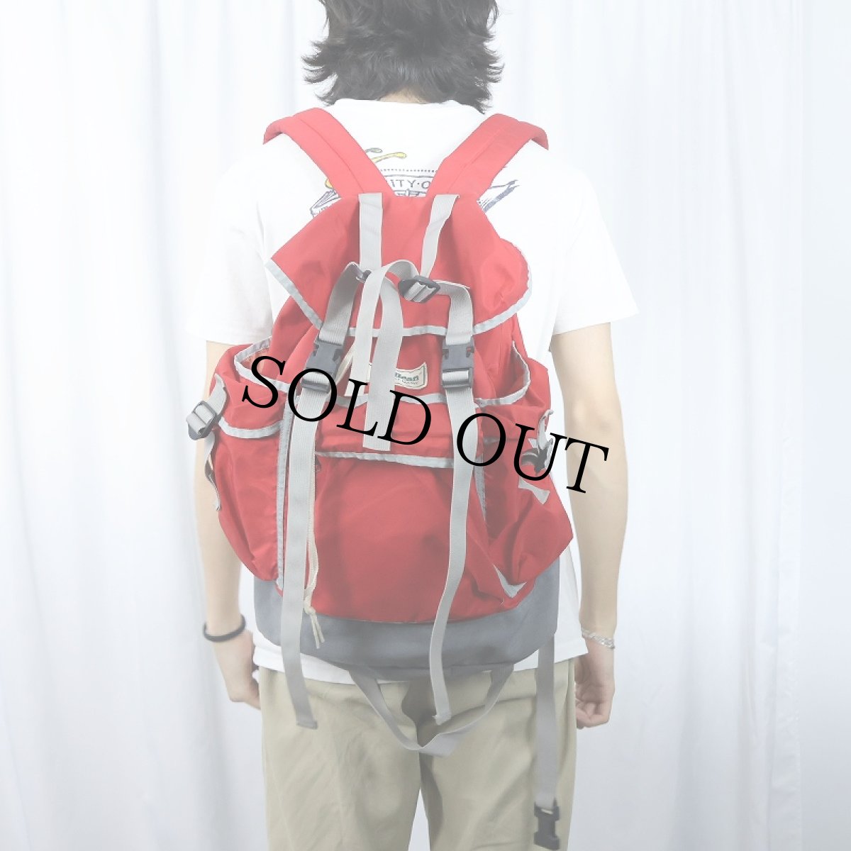 画像2: 80〜90's L.L.Bean ナイロンバックパック (2)