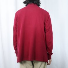 画像3: 70〜80's CHEMISE LACOSTE FRANCE製 ロゴワッペン 鹿の子ポロシャツ SIZE8 (3)