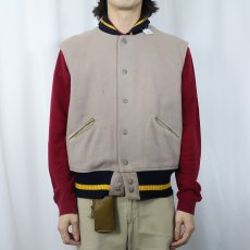 画像2: 50's H.L. Whiting Co. カットオフ ウールスタジャン SIZE44 (2)