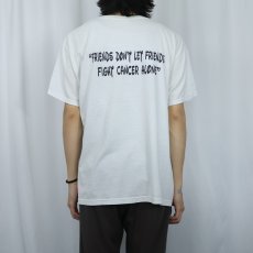 画像3: Hans Rueffert "eat" イラストプリントTシャツ L (3)