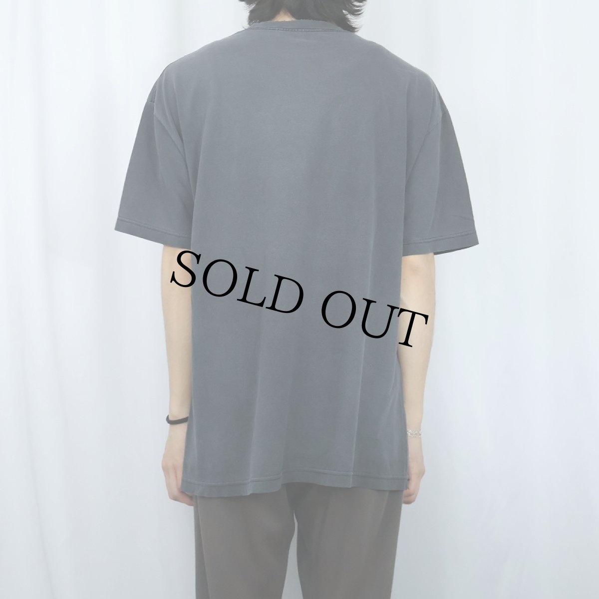 画像3: 90's〜 "FREAK" プリントTシャツ BLACK (3)