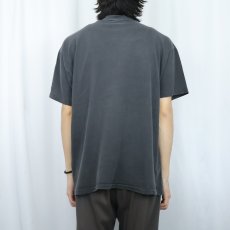 画像3: 90's USA製 "DINER LINGO" プリントTシャツ BLACK XL (3)