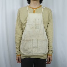 画像2: VINTAGE コットンエプロン (2)