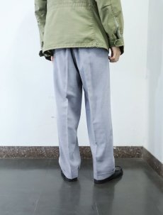 画像2: 50's カスリ柄 2タックスラックス W31 (2)