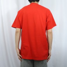 画像3: 90's Disney 青パンミッキー キャラクタープリントTシャツ L (3)