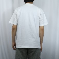 画像3: 90's DON'T PANIC ! USA製 "NOBODY KNOWS I'M A FAG." メッセージプリントTシャツ L (3)